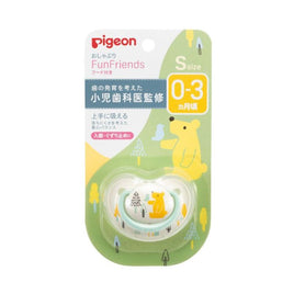 (日本)Pigeon 貝親 小熊(S碼)-童趣安撫奶嘴