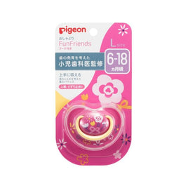(日本)Pigeon 貝親 花兒(L碼)-童趣安撫奶嘴