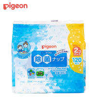 Pigeon 貝親 60枚x2包 除菌 柔軟加厚濕紙巾(補充裝)
