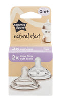 (英國)Tommee Tippee Natural Start 超柔軟奶嘴 (0m+)  兩個裝