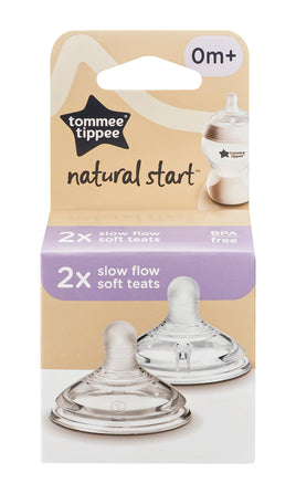 (英國)Tommee Tippee Natural Start 超柔軟奶嘴 (0m+)  兩個裝