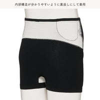 犬印 孕婦托腹褲(黑色/灰色)  Size: M/L