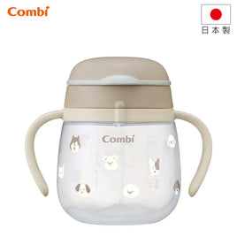 (日本製) Combi Laku Mug 初學直飲杯 (5個月+) 240ml 玩伴狗狗