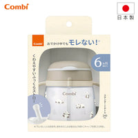(日本製) Combi Laku Mug 吸管杯 (6個月+) 240ml 百變熊貓