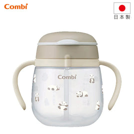 (日本製) Combi Laku Mug 吸管杯 (6個月+) 240ml 百變熊貓