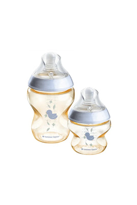 (英國)Tommee Tippee - Natural Start 150ml + 260ml PPSU 印花奶瓶