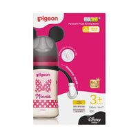 Pigeon貝親-迪士尼米妮PPSU寬口奶瓶(M) - 240ml(經典米妮) 3m+