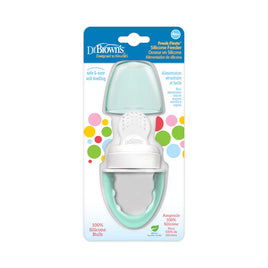 (美國)Dr. Brown's 矽膠加固餵食器連蓋