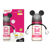 Pigeon貝親-迪士尼米妮PPSU寬口奶瓶(M) - 240ml(經典米妮) 3m+
