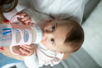 (美國)Dr. Brown's 闊口奶樽矽膠手柄 - 粉紅