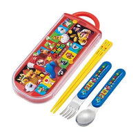 (日本製)超級瑪利歐 SUPERMARIO 餐具組 三件套 (日本直送)