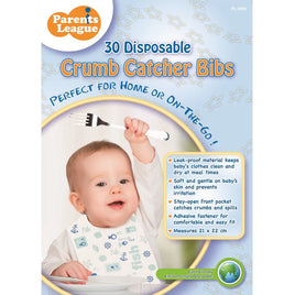 Parents League 即棄兜形口水肩 30 個裝