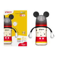 Pigeon貝親-迪士尼米奇PPSU寬口奶瓶(L) - 240ml(經典米奇) 6m+