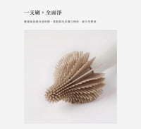 (台灣)小獅王辛巴SIMBA-超柔無垢白金矽膠奶嘴刷-小麥