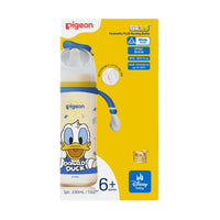 Pigeon貝親-迪士尼唐老鴨PPSU寬口奶瓶(L) - 330ml(奇妙驚喜) 6m+