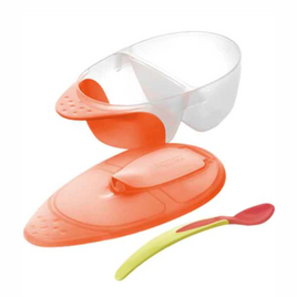 (英國)Tommee Tippee 輕便兩格碗連感溫匙