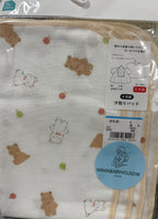 日本西松屋系列 | 嬰兒吸汗巾 4枚組 (日本製)