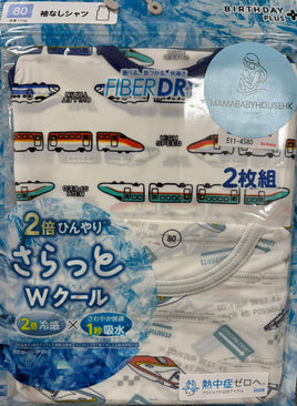 日本BIRTHDAY PLUS+ FIBERDRY 背心 2枚組 (日本直送)
