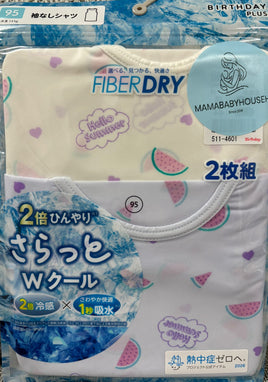 日本BIRTHDAY PLUS+ FIBERDRY 背心 2枚組 (日本直送)