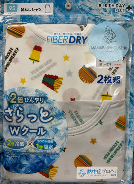 日本BIRTHDAY PLUS+ FIBERDRY 背心 2枚組 (日本直送)