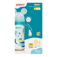 Pigeon貝親-迪士尼米奇PPSU寬口奶瓶(LL) - 330ml(歡快筆觸) 9m+