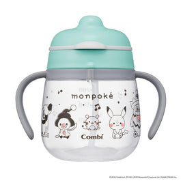 (日本製)Laku Mug 吸管杯 (4m+) 240ml-MONPOKE