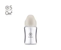 (台灣)小獅王辛巴SIMBA-蘊蜜質金玻璃寬口防脹氣奶瓶180ml 杏茶| 新生適用