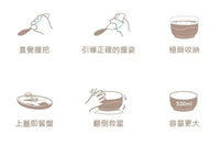 台灣PICABOO 布咔寶學習餐具套裝 (藍色)