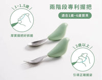 台灣PICABOO 布咔寶學習餐具套裝 (粉紅色)