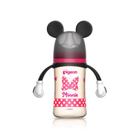 Pigeon貝親-迪士尼米妮PPSU寬口奶瓶(M) - 240ml(經典米妮) 3m+
