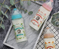 (台灣)小獅王辛巴SIMBA-蘿蔓晶鑽寬口玻璃大奶瓶270ml | 新生專用 (3色)