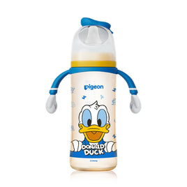 Pigeon貝親-迪士尼唐老鴨PPSU寬口奶瓶(L) - 330ml(奇妙驚喜) 6m+
