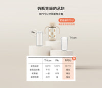 (台灣)小獅王辛巴SIMBA-鉑金PPSU兒童吸管學習水杯300ml-兔兔