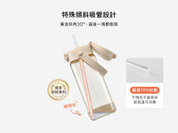 (台灣)小獅王辛巴SIMBA-鉑金PPSU兒童吸管水壺400ml-企鵝
