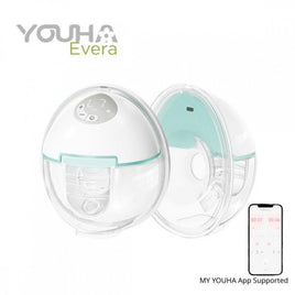 (新款) Youha 優合 Evera (雙邊） 穿戴式免提泵奶器套裝一對裝